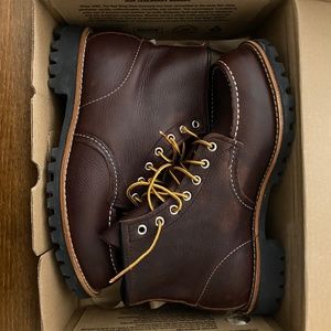 mens redwing moc toe sz 9.5 new in box